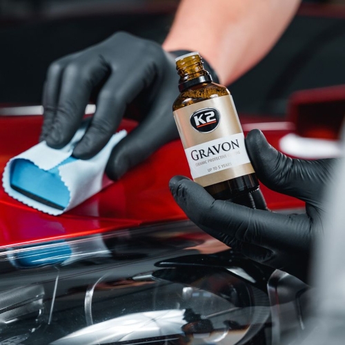 Керамічне покриття набір K2 Gravon Zestaw аплікатор+мікрофібра+салфетки 50гр