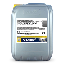 Моторна Олива Yuko 5W-40 Synthetic Diesel 20л