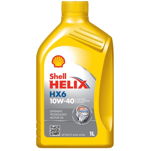 Моторна Олива Shell 10W-40 Helix HX6 1л