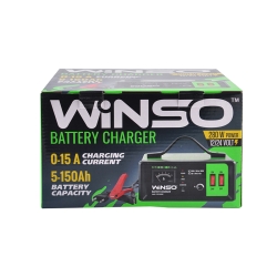 Зарядний пристрій АКБ Winso Амперметр індикатор 15A 12-24V 150Ah 280W