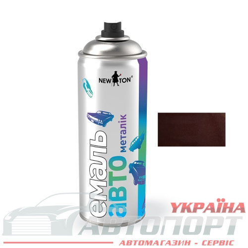 Автофарба Емаль Металік New Ton 132 вишня Аерозоль 400мл