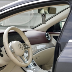 Ароматизатор повітря Hurricane Mirror Standart Gray з флаконом 10мл