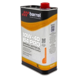 Моторное масло Barrel Original 10W-40 B4 PRO 1л