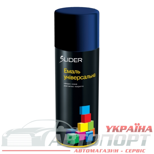 Фарба Емаль Універсальна Lider RAL 5022 Темно-синя Аерозоль 400мл