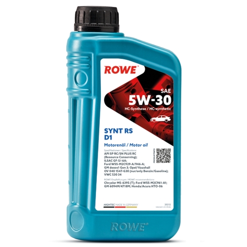 Моторна Олива Rowe 5W-30 Hightec Synt RS D1 1л