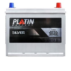 Акумулятор автомобільний Platin 80Ah 800A Silver Asia SMF R+ N50 н.к.