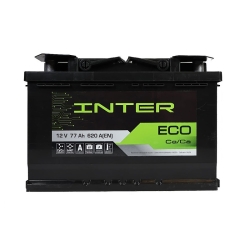 Акумулятор автомобільний Inter 77Ah 620A Eco L+ L3