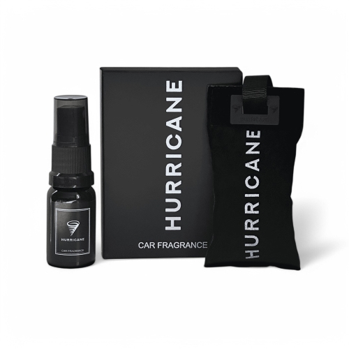 Ароматизатор повітря Hurricane Mirror Standart Black з флаконом 10мл