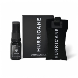 Ароматизатор повітря Hurricane Mirror Standart Black з флаконом 10мл