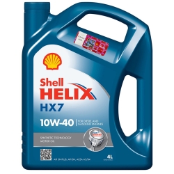 Моторна Олива Shell 10W-40 Helix HX7 4л