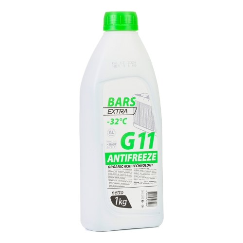 Антифриз Bars -32°C G11 Зелений 1кг