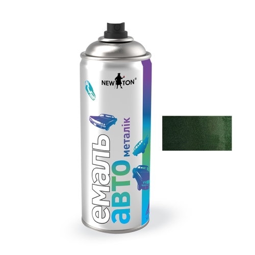 Автофарба Емаль Металік New Ton 311 iгуана Аерозоль 400мл