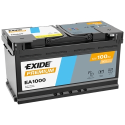 Аккумулятор автомобильный Exide 100Ah 900A Premium EA1000 R+ L5