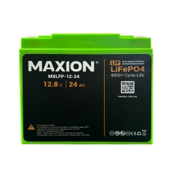 Акумулятор LiFePO4 Maxion 12V 24Ah MXLFP-12-24