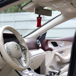 Ароматизатор повітря Hurricane Mirror Standart Red з флаконом 10мл