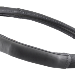 Чохол на кермо Екошкіра Winso L 39-41см чорно сірий 140630