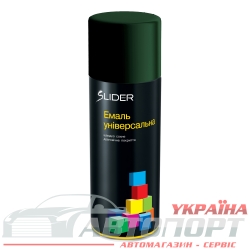 Фарба Емаль Універсальна Lider RAL 6005 Темно-зелена Аерозоль 400мл