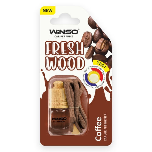 Ароматизатор повітря Winso Fresh Wood Coffee (blister) 4мл