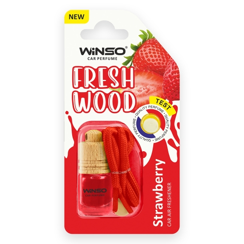 Ароматизатор повітря Winso Fresh Wood Strawberry (blister) 4мл