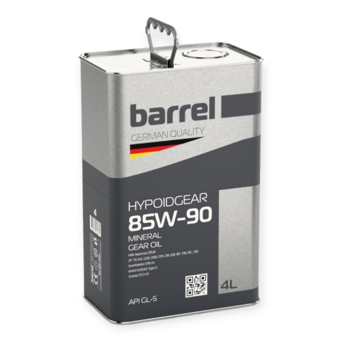 Олива трансмісійна Barrel 85W90 Hypoidgear GL-5 4л