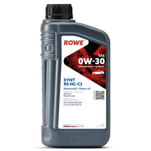 Моторна Олива Rowe 0W-30 Hightec Synt RS HC-C2 1л