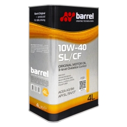 Моторное масло Barrel Original 10W-40 SL CF 4л