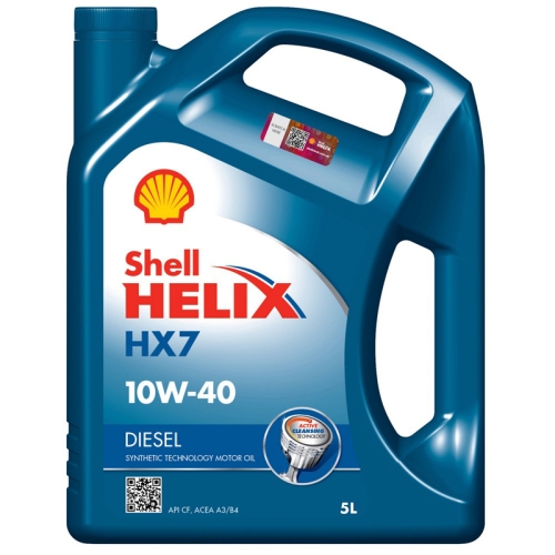 Моторна Олива Shell 10W-40 Helix HX7 Diesel 5л