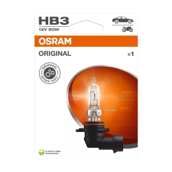 Автолампа Галогенна Osram 12v HB3 60W 9005-01BL