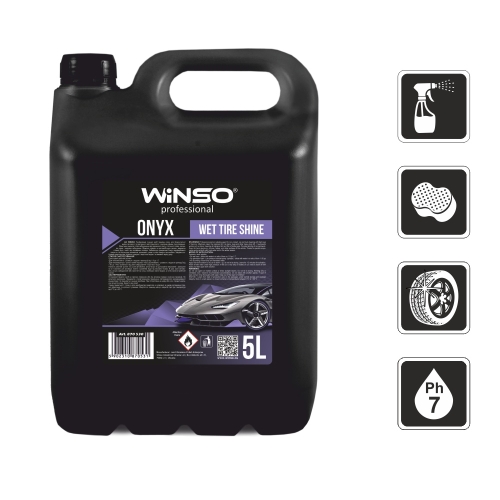 Чорніння шин Winso Onyx Wet Tire Shine 5л