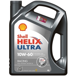 Моторна Олива Shell 10W-60 Helix Ultra Racing 4л