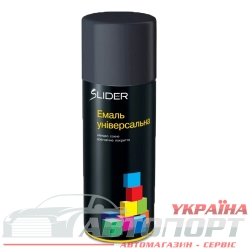 Фарба Емаль Універсальна Lider RAL 7016 Сірий антрацит матова Аерозоль 400мл