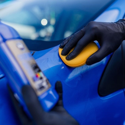 Поліроль кузова K2 Color MAX темно-синій 500мл