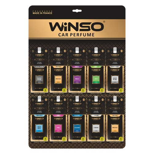 Ароматизатор повітря Winso Ultimate Card Mix Display