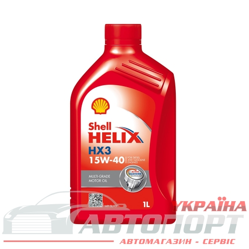 Моторна Олива Shell 15W-40 Helix HX3 1л