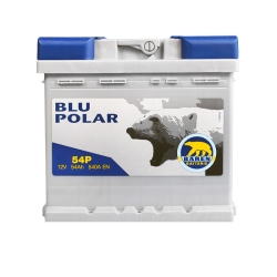 Аккумулятор автомобильный Baren 54Аh 540А Blu polar R+ LB2