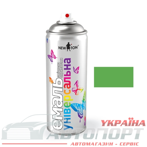 Краска Универсальная New Ton Салатная RAL 6018 400мл