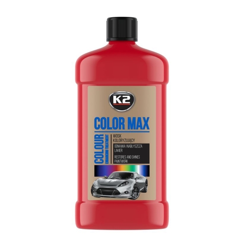 Полироль кузова K2 Color MAX красный 500мл