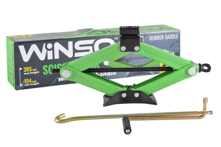 Домкрат ромбовий Winso 1.5т металева ручка 121510