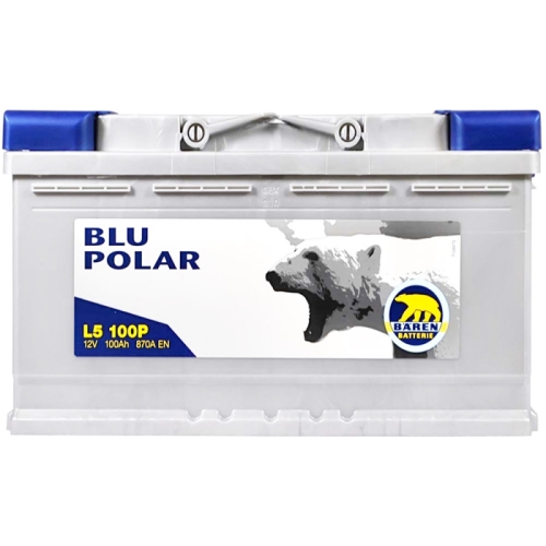 Акумулятор автомобільний Baren 100Аh 870А Blu polar R+ L5