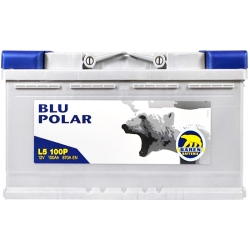 Аккумулятор автомобильный Baren 100Аh 870А Blu polar R+ L5