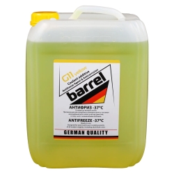 Антифриз Barrel -37°C G11 Жовтий 10л