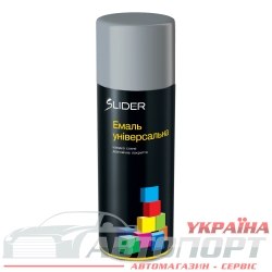 Фарба Емаль Універсальна Lider RAL 7046 Сіра матова Аерозоль 400мл