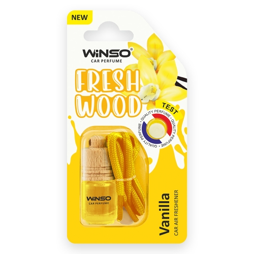 Ароматизатор повітря Winso Fresh Wood Vanilla (blister) 4мл